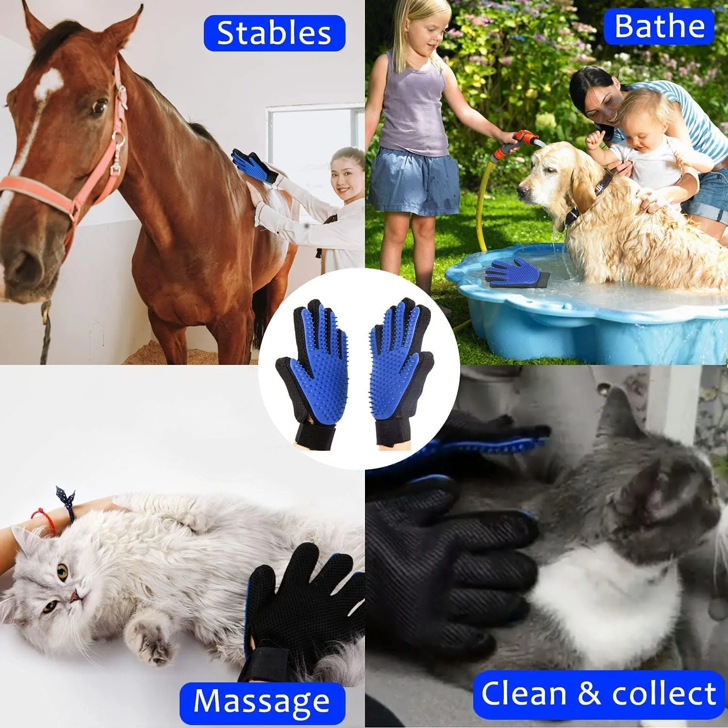 قفاز إزالة الشعر - Pet Hair Remover Glove