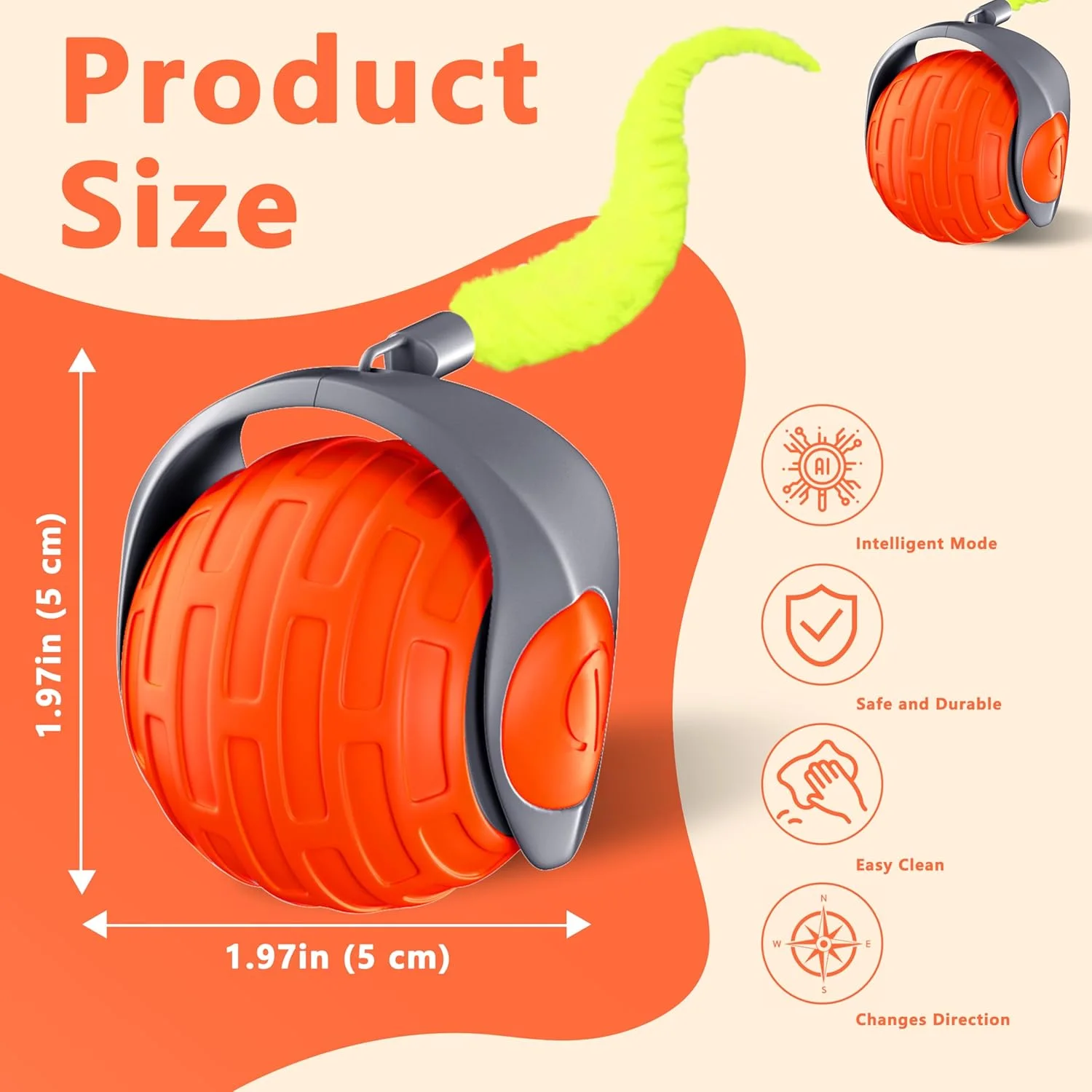 الكرة الذكية لحيوانك الأليف - Magic Pet Ball