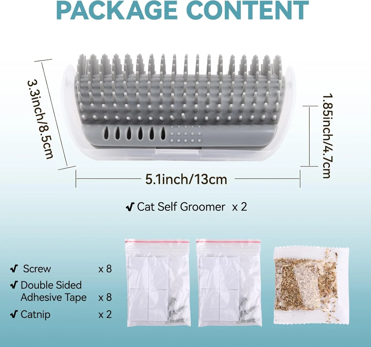 Cat Self-Groomer - فرشاة تدليك ذاتية للقطط