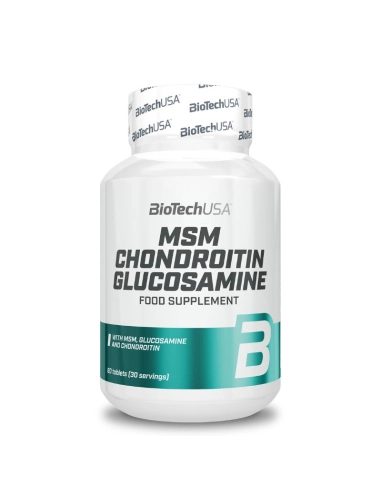 biotechUSA MSM Chondroitin Glucosamine 60 Tabs