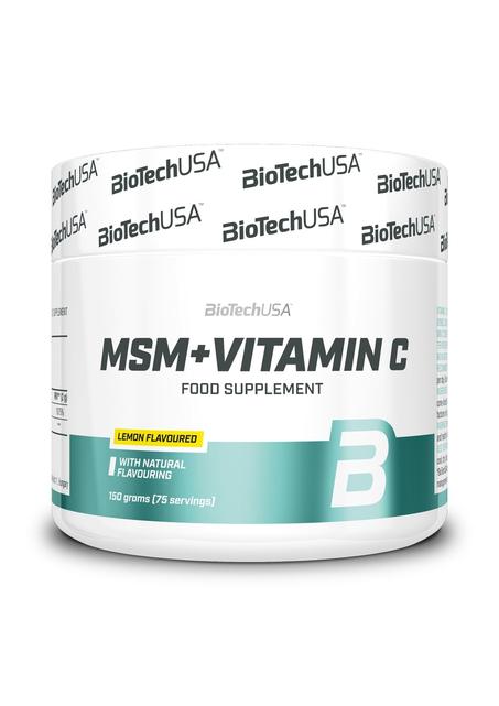Biotechusa MSM + Vitamin C 150 g Lemon