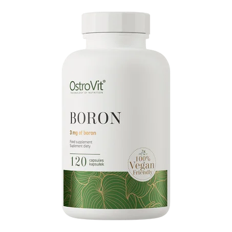 Boron 120 Caps - Boric Acid, Soutien Osseux & Articulaire