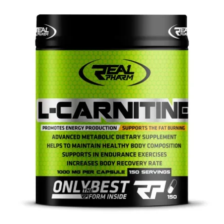 Real Pharm L-Carnitine 1000mg 150 Caps