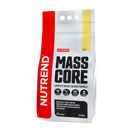 Nutrend Mass core 5440 g - Vanilla - Prise de Masse Propre & Contrôlée