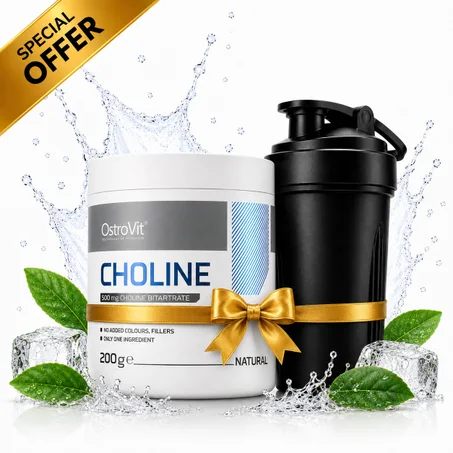 Pack Choline 200 g - Naturel + Shaker Noir