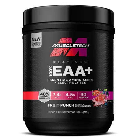 Muscletech Platinum 100% EAA+ 399 g Fruit Punch