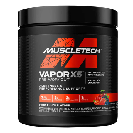 Muscletech VAPOR X5 Pre-Workout 247 g
