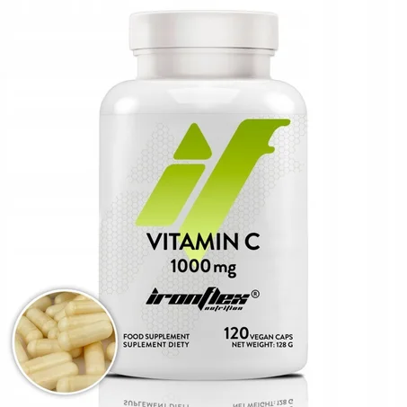 Ironflex Vitamin C 1000 mg 120 Caps - Source De L-Ascrobic Acid