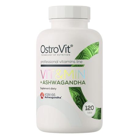 Ostrovit VIT&MIN + Ashwagandha 120 Tabs