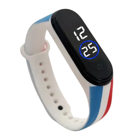 World-Time Digital Pocket Watch