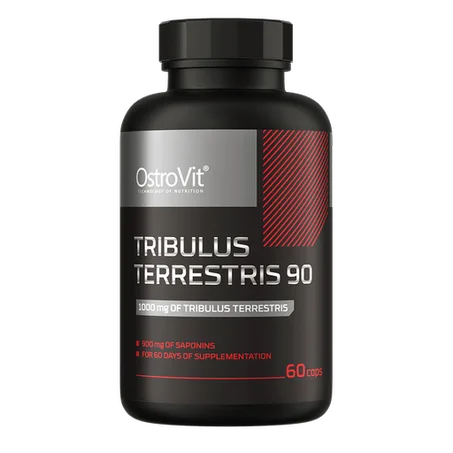 OstroVit Tribulus Terrestris 90 (1000 mg) - Booster de Testostérone  - 60 Gélules