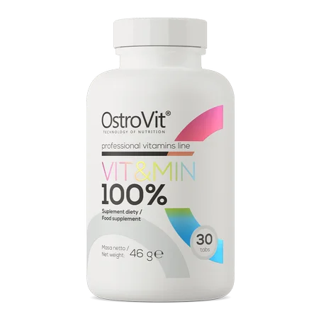 OstroVit 100% Vit&Min - 30 Tabs