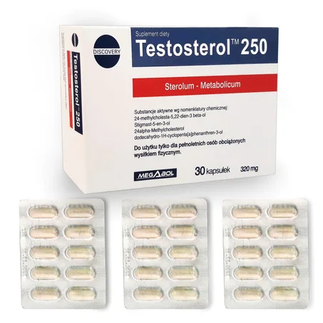 MEGABOL Booster de Testostérone - TESTOSTEROL™ 250 - 30 Gélules