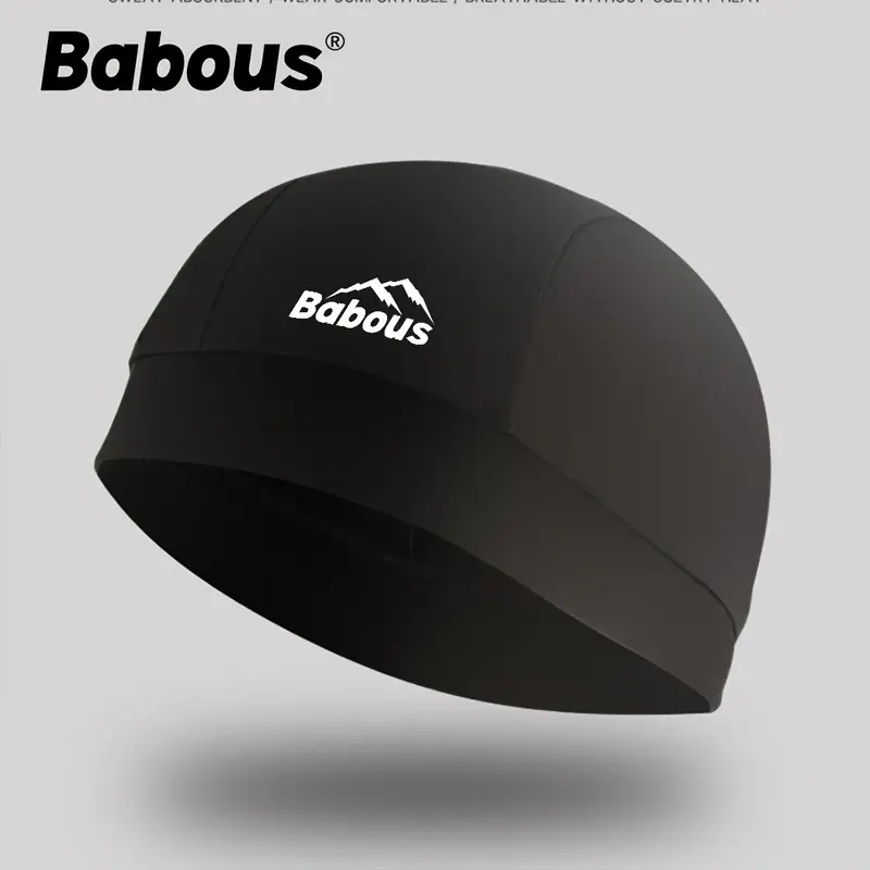 Bonnet Respirant Babous NOIR – Confort & Protection Totale pour le Sport Extérieur