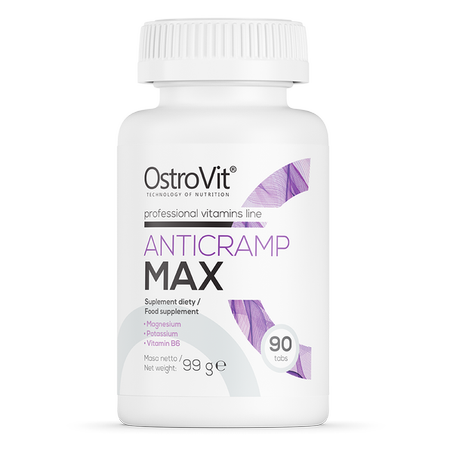OstroVit Magnésium Max Anti-Crampes - 90 Tabs
