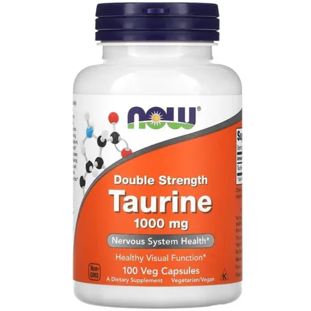 Taurine Double Strength 1000 mg – 100 Veg Caps – Système Nerveux