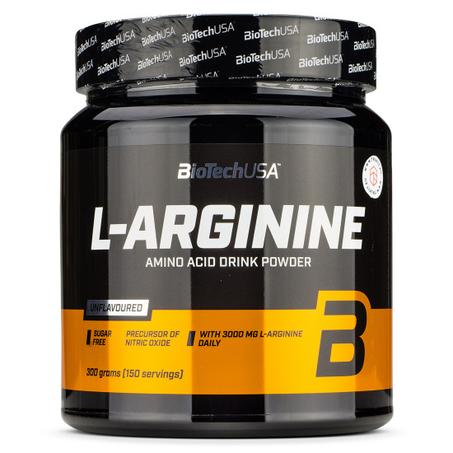 BiotechUsa L-Arginine 300 g Amino Acid Drink Powder