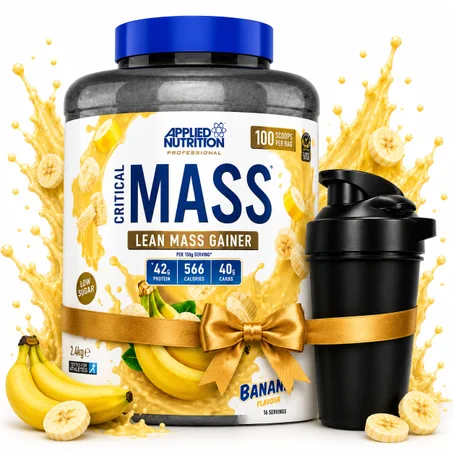 Pack Critical Mass Banana 2.4 Kg + Shaker Noir