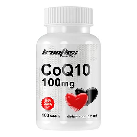 IronFlex Coenzyme Q10 100mg 100 Tabs