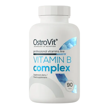OstroVit Vitamin B Complex 90 Tabs - Complément de Vitamines B, C & E ...