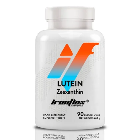 IronFlex Lutein + Zeaxanthin 90 Caps - Support Visuel & Antioxydant Oculaire
