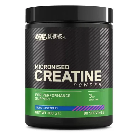 Optimum Nutrition Micronised Creatine Powder 360 g Blue Raspberry