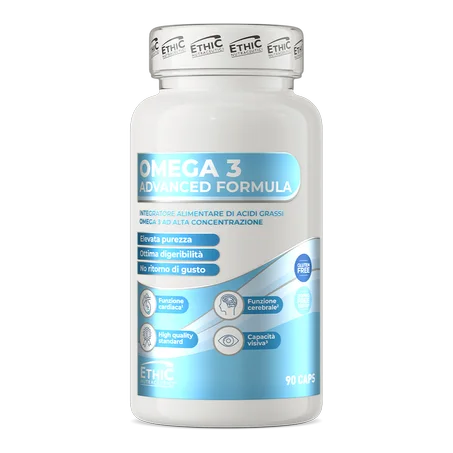 Omega 3 Advanced Formula 90 Gélules – Santé Cœur, Cerveau & Articulations