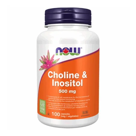 Now Foods Choline & Inositol 100 Caps