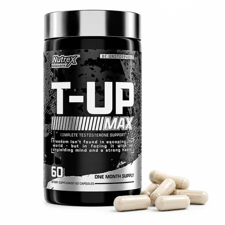 T-UP Max 60 Capsules – Booster Testostérone, Force & Performance