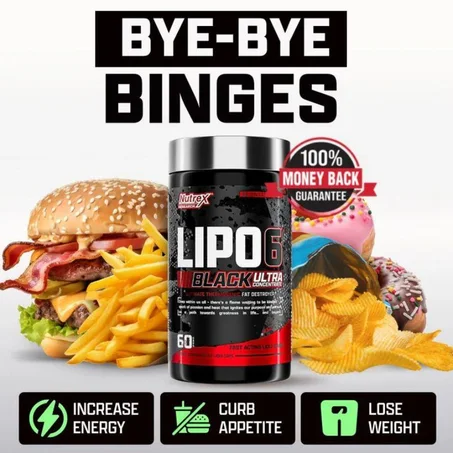 Nutrex Research Lipo6 Black Ultra Concentrate 60 Caps