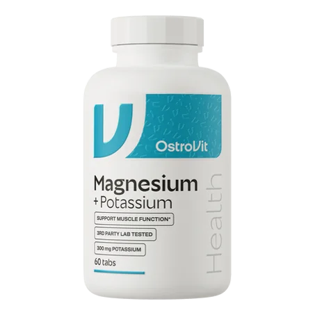 Magnesium + Potassium 60 Comprimés – Anti Crampes & Énergie