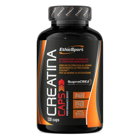 Creatine Capsules 120 Gélules – Force, Performance & Puissance