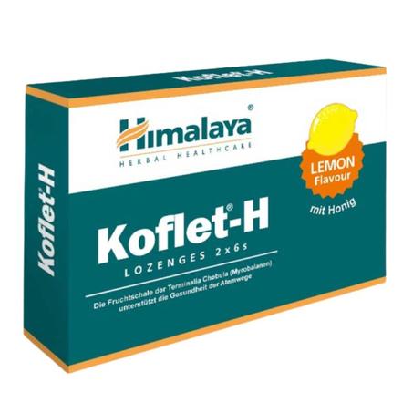 Himalaya Koflet-H Lemon 12 Lozenges