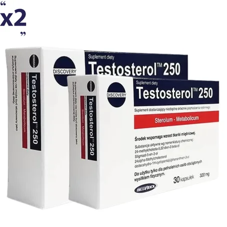 2 X TESTOSTEROL 250 (320mg) 30 Caps