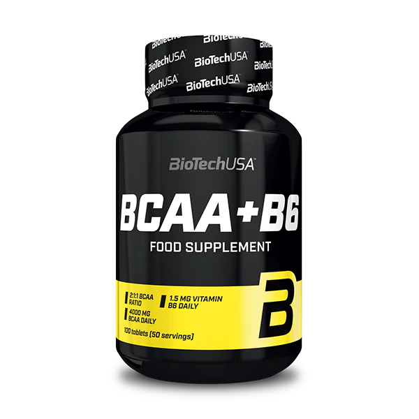 BiotechUSA BCAA+B6 - 100 Tabs