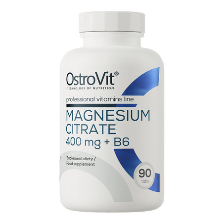 OstroVit Magnesium Citrate 400 mg + B6 90 Tabs