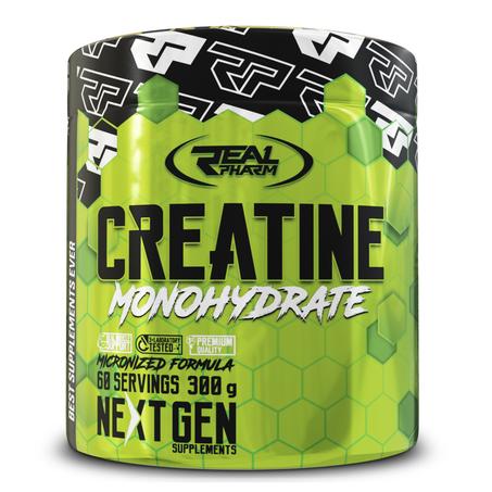 Real Pharm Creatine Monohydrate 300 g Lemon