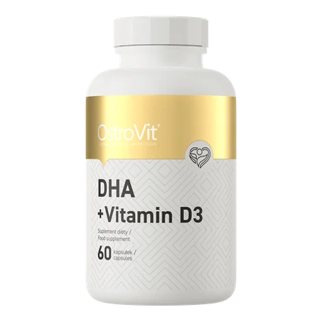 OstroVit DHA + Vitamine D3 - 60 gélules