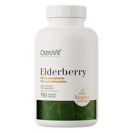 Elderberry 90 Capsules – Soutien des Défenses Naturelles & Antioxydants