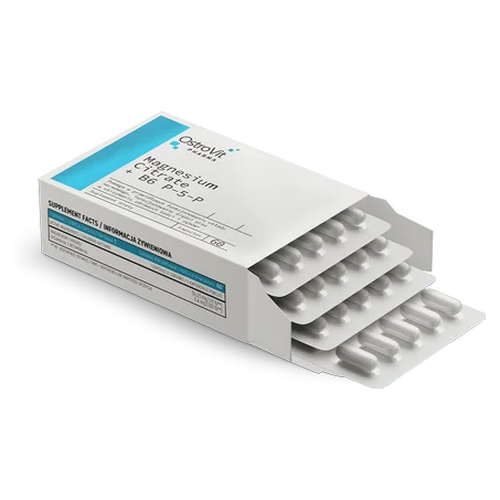Ostrovit Magnesium Citrate + B6 P-5-P 60 Caps
