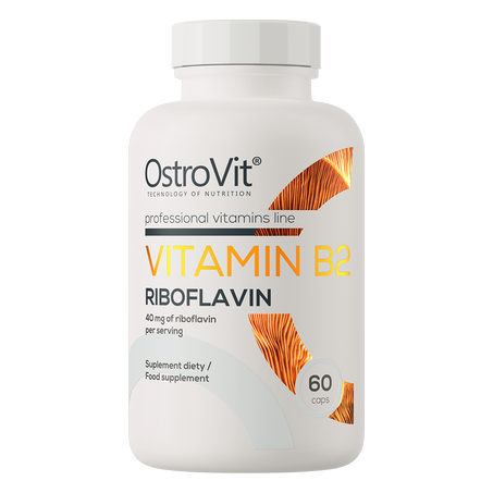 Ostrovit Vitamin B2 Riboflavin 60 Caps