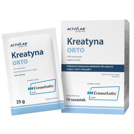 ActivLab Kreatyna ORTO 10 x 25 g Framboise