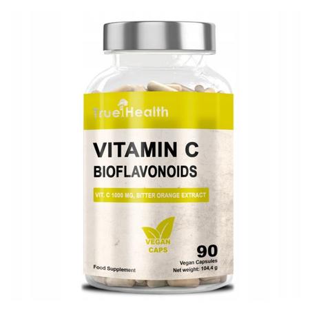 True Health Vitamin C 1000 mg Bioflavoniods 90 Caps