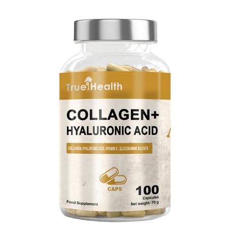True Health Collagen + Hyaluronic Acid + Vit C 100 Caps