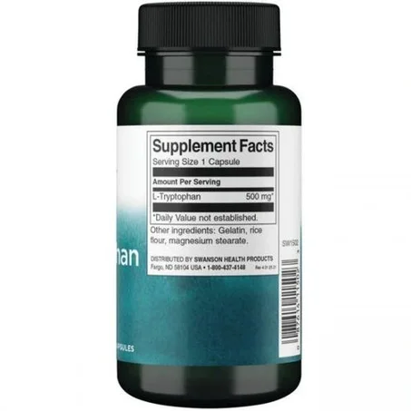 Swanson L-Tryptophane - 60 Caps