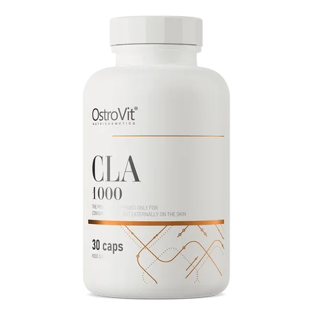 OstroVit CLA 1000 mg - Croissance musculaire, Brûle-graisse, Antioxydant - 30 Caps