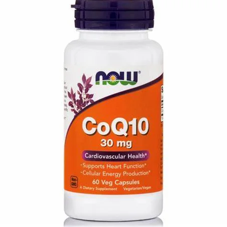 CoQ10 30 mg – 60 Veg Caps – Énergie Cellulaire & Cœur