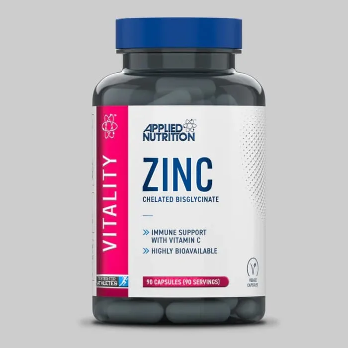 Zinc Bisglycinate 90 Gélules – Immunité, Peau & Testostérone