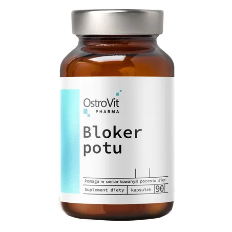 OstroVit Bloker Potu - Anti-transpirant - 90 Caps