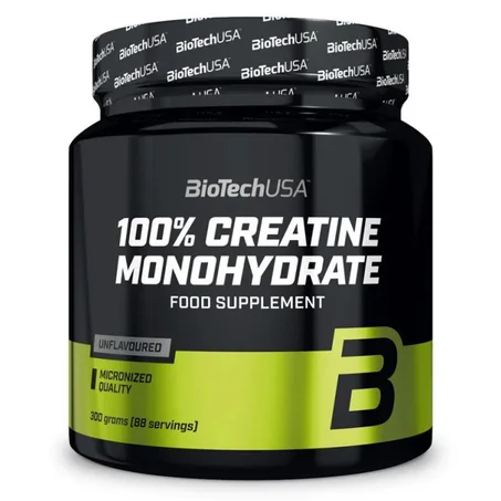 BiotechUSA 100% Creatine Monohydrate 300 g